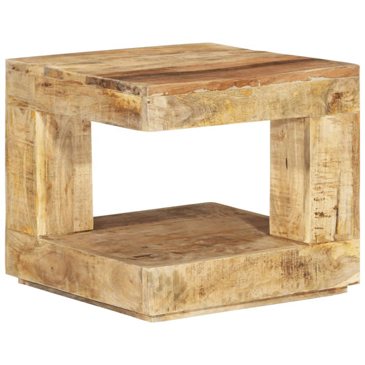 Coffee Table | Natural | Solid Mango Wood | 45x45x40 cm | Coffee Table