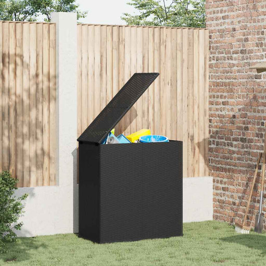Cushion Box | Black | PE Rattan | Large | Cushion Box | Rectangular