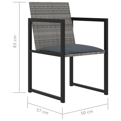 Outdoor Dining Set | Grey