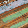 Coffee Table 31.5"x31.5"x15.7" Solid Reclaimed Wood