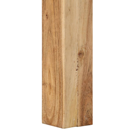 Coffee Table 80x80x40 cm Solid Acacia Wood