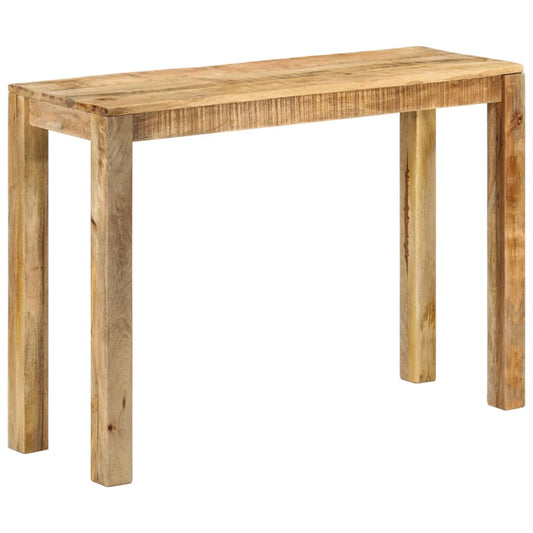 Console Table | Brown | Rough mango wood | 110 cm x 35 cm x 76 cm