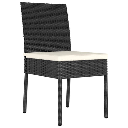 Dining Chair | Set of 4 | Black,Cream