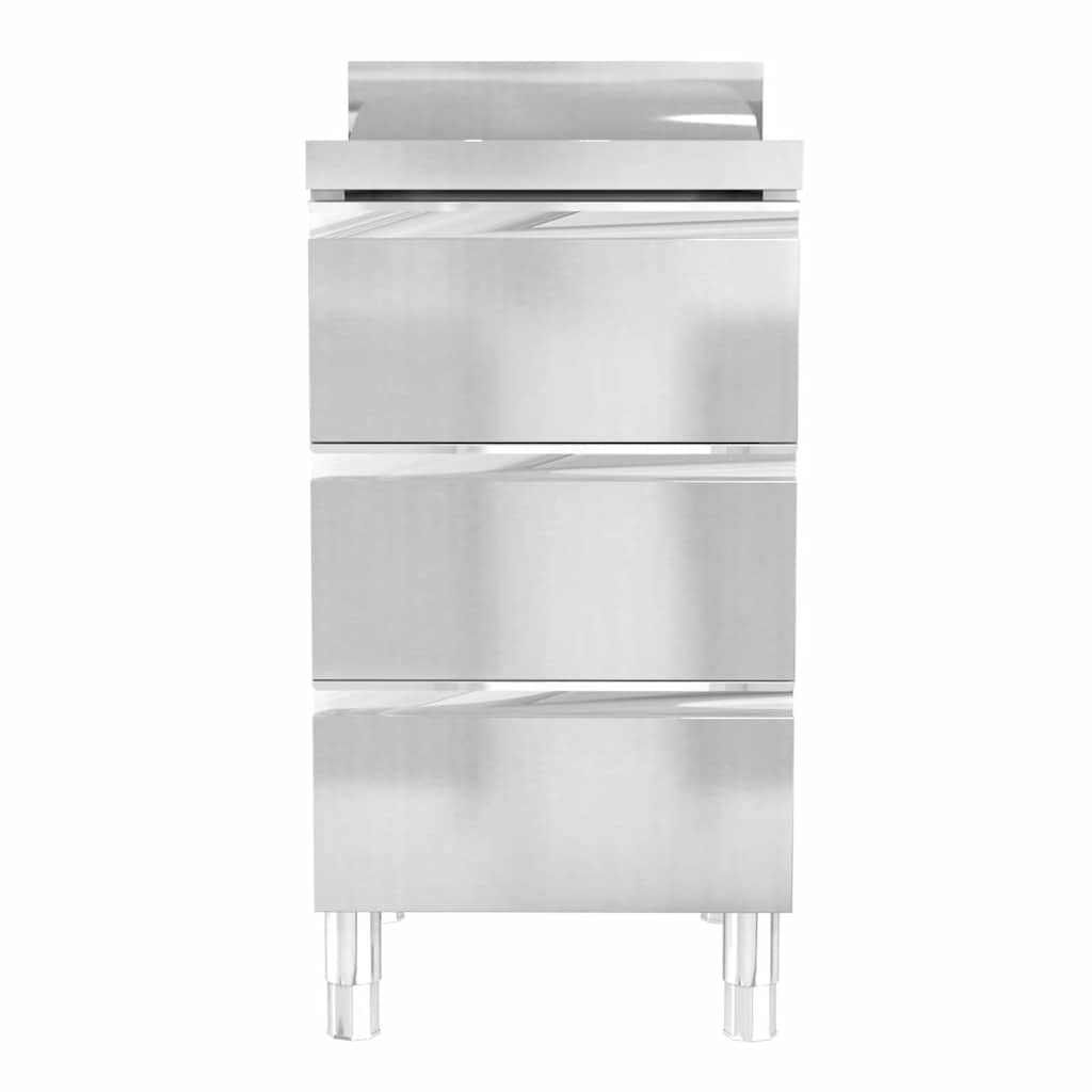 Commercial Kitchen Cabinets 2 pcs Stainless Steel