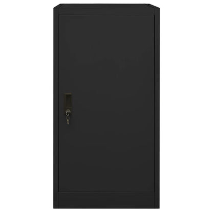 Saddle Cabinet | Black | Steel | Medium | Height-Adjustable Shelves