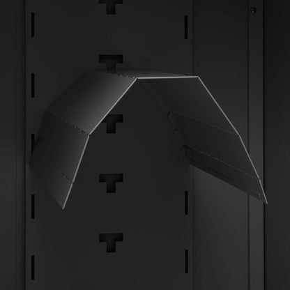 Saddle Cabinet | Anthracite | Steel | Medium | Height-Adjustable