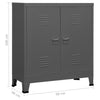 Industrial Storage Chest Anthracite Steel