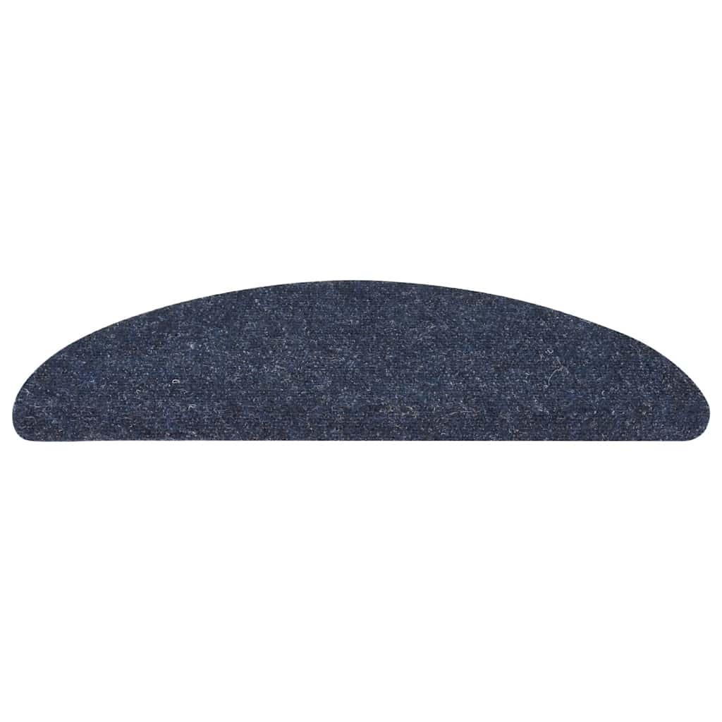 136393 vidaXL Stair Mats Self-adhesive 15 pcs 56x17x3 cm Blue