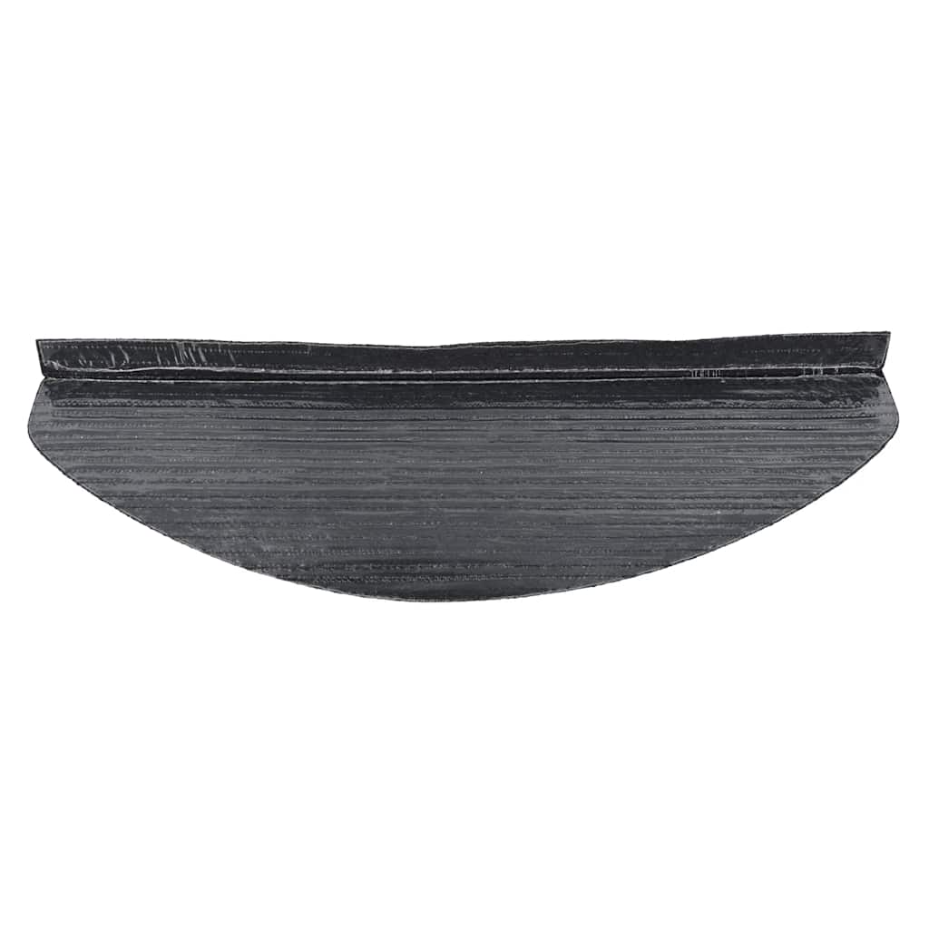 136395 vidaXL Stair Mats Self-adhesive 15 pcs 65x22,5x3,5 cm Anthracite