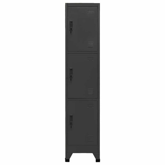 Locker Cabinet | Anthracite | Steel | Standard |  Locks | Locker Cabinet