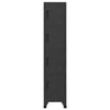 Locker Cabinet Anthracite 38x45x180 cm Steel