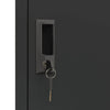 Locker Cabinet Anthracite 38x45x180 cm Steel