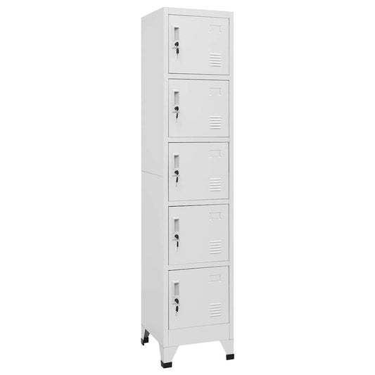 Locker Cabinet | Light Grey | Steel | Medium | Locker Cabinet
