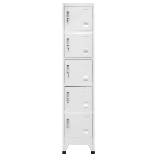 Locker Cabinet | Light Grey | Steel | Medium | Locker Cabinet