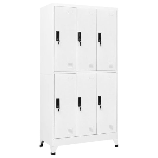 Locker Cabinet | White | Steel | Large | Locks | Locker Cabinet