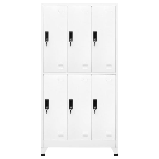 Locker Cabinet | White | Steel | Large | Locks | Locker Cabinet