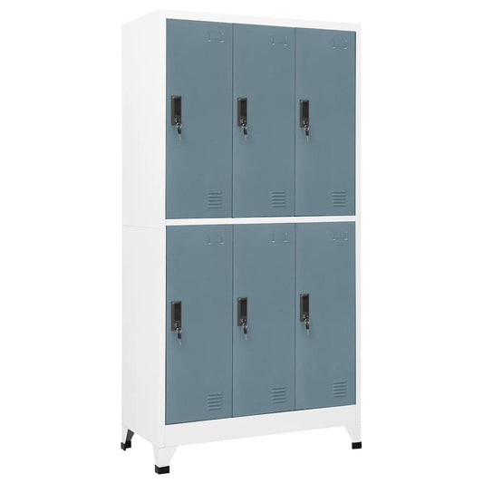 Locker Cabinet | Light grey | Steel | Medium | Locks | Locker Cabinet