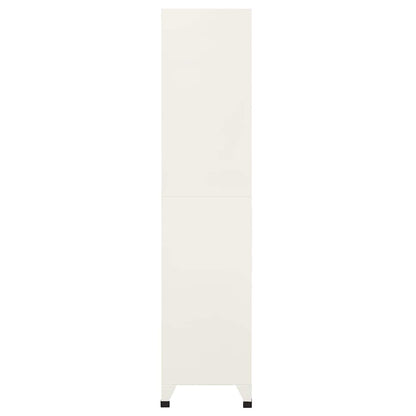 Locker Cabinet Grey and Blue 90x40x180 cm Steel