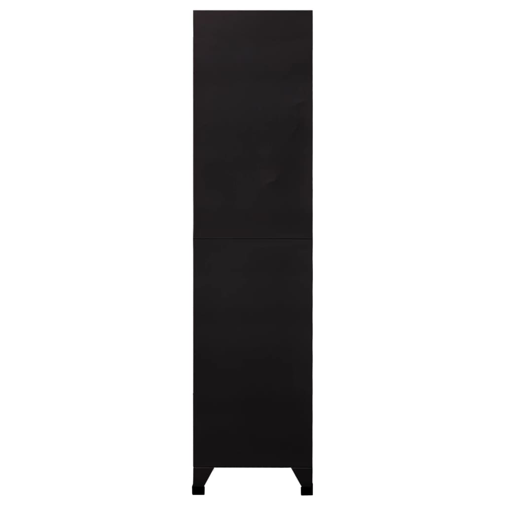 Locker Cabinet Black Steel Large Locker Cabinet Rectangular