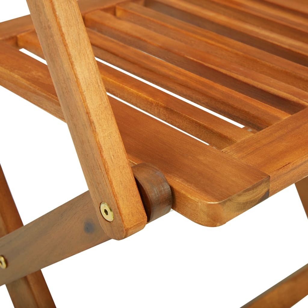 Dining Set | Acacia Wood Tone | Solid Acacia Wood | 9 Piece Set