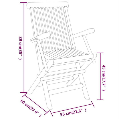 Garden Dining Set | Natural Teak