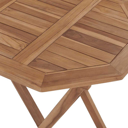 Garden Dining Set | Teak | Solid teak wood | Compact | Foldable