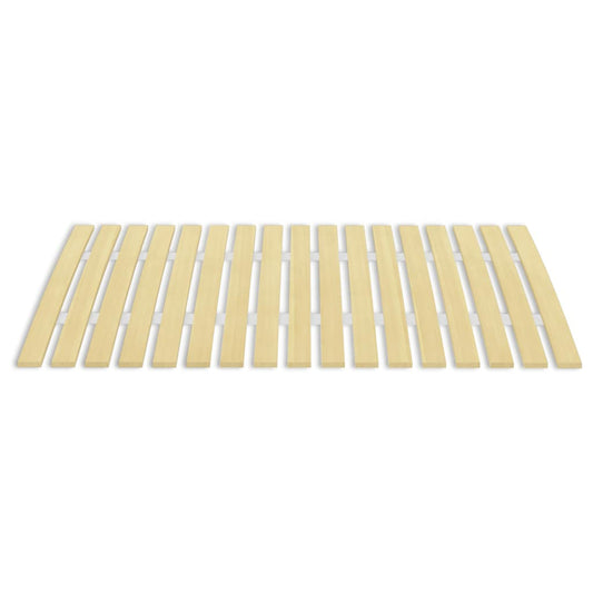 340070 vidaXL Bed Slats Replacement with 17 Slats 70x200 cm