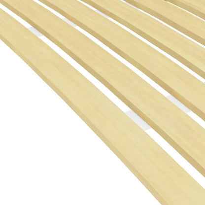 340071 vidaXL Bed Slats Replacement with 17 Slats 80x200 cm