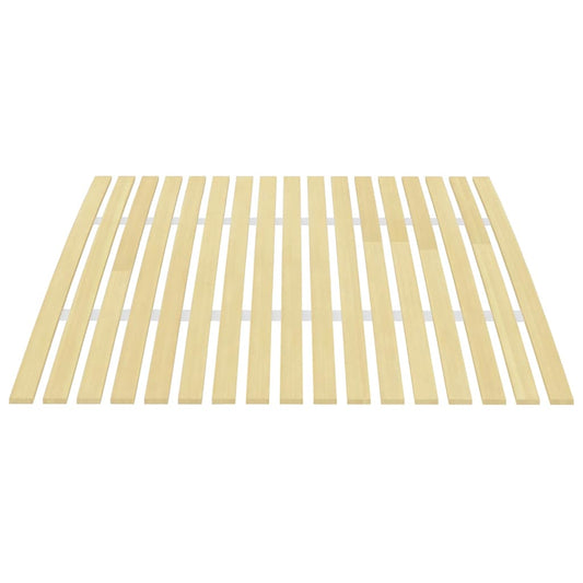 340074 vidaXL Bed Slats Replacement with 17 Slats 120x200 cm