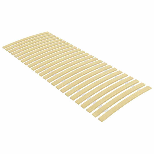 Slatted Bed Base | Natural Wood | Solid poplar wood | 80x200 cm