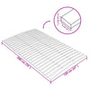 Bed Slats Replacement with 24 Slats 120x200 cm