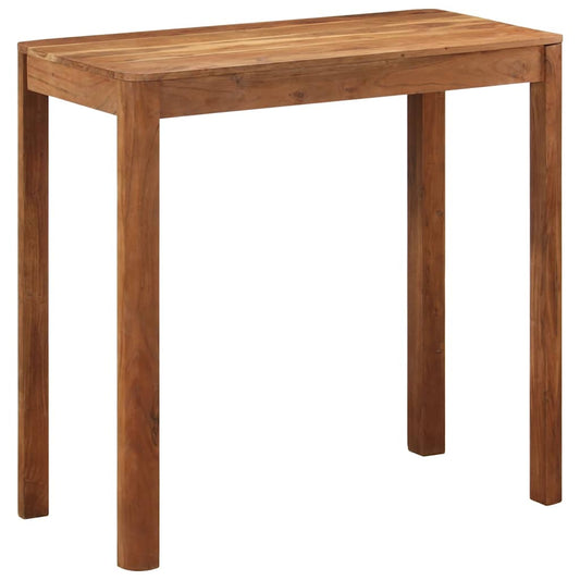 Bar Table | Honey | Solid acacia wood | Durable | Rectangular