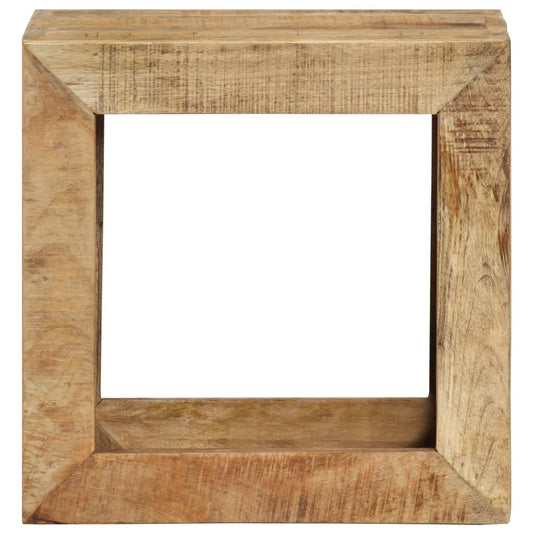 Stool | Natural wood | Solid Mango Wood | Medium | Stool | Rectangular