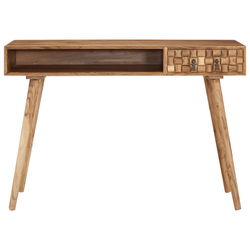 Writing Desk 115x50x76 cm Solid Wood Acacia