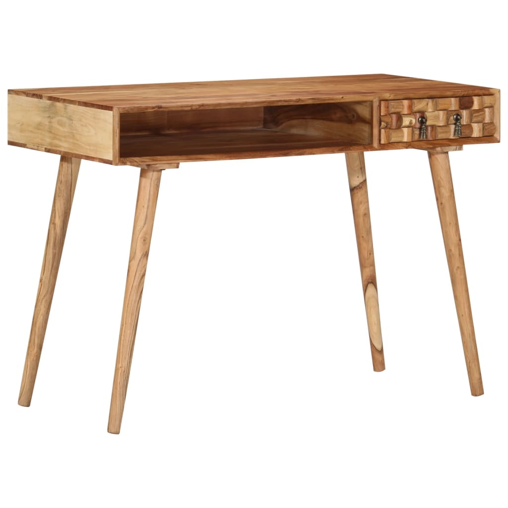 Writing Desk 115x50x76 cm Solid Wood Acacia