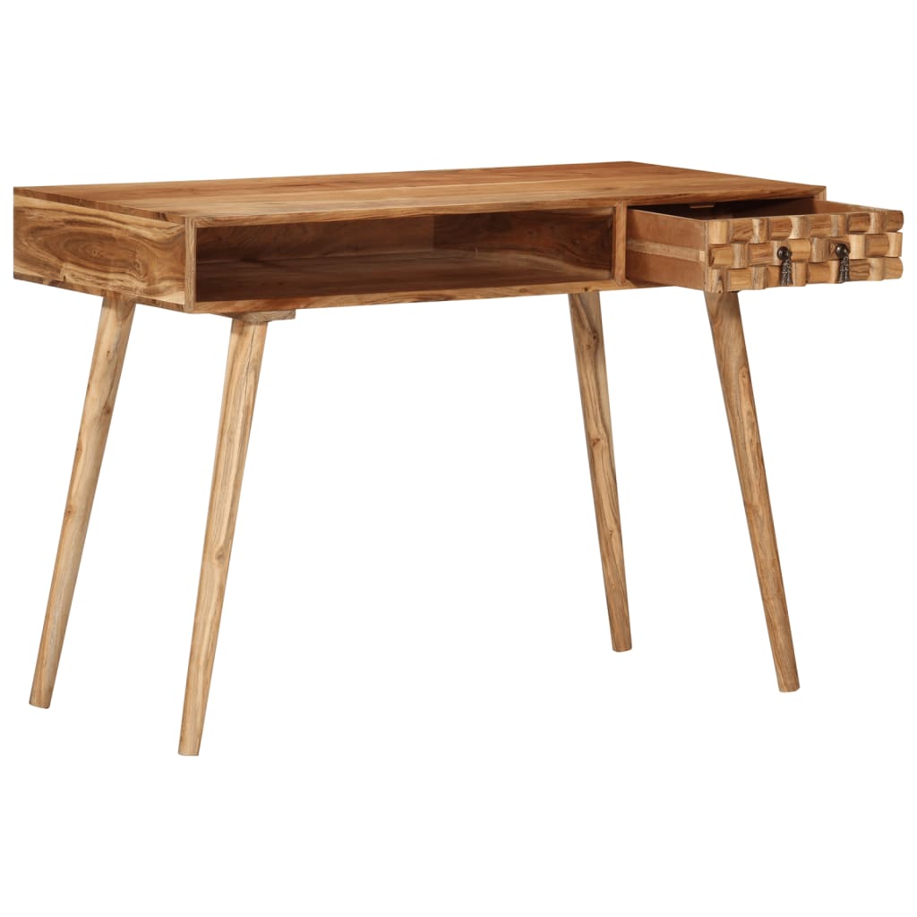 Writing Desk 115x50x76 cm Solid Wood Acacia