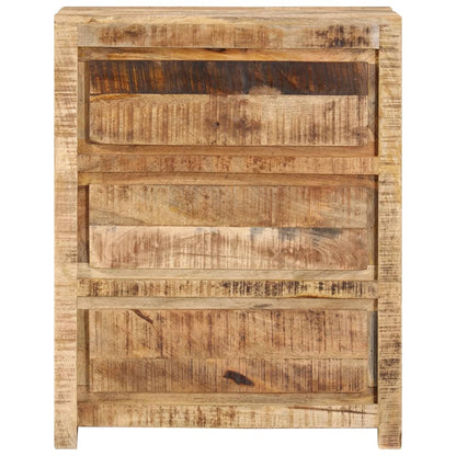 Drawer Cabinet 23.6"x13"x29.5" Solid Wood Mango