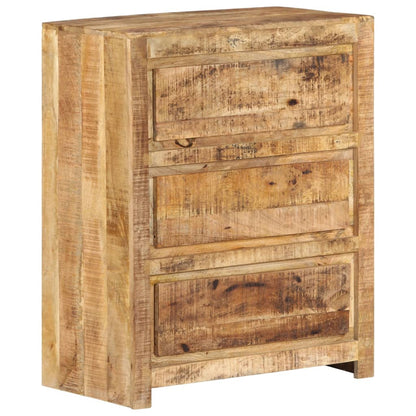 Drawer Cabinet 23.6"x13"x29.5" Solid Wood Mango