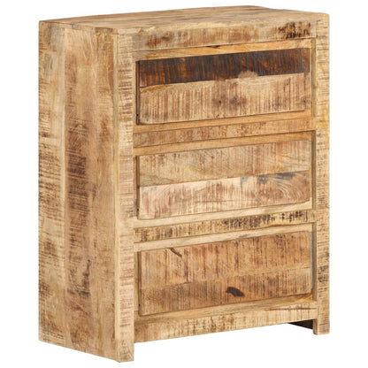 Drawer Cabinet 23.6"x13"x29.5" Solid Wood Mango