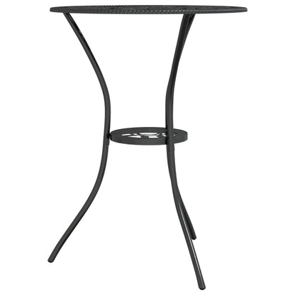 3 Piece Bistro Set Cast Aluminium Black