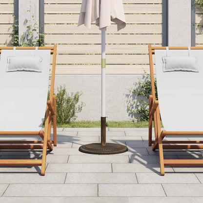 Umbrella Base Bronze 45x45x30 cm Cast Iron