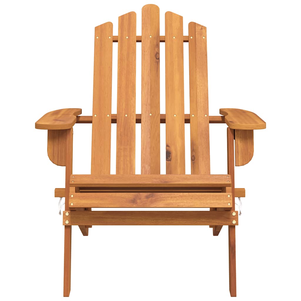 Garden Chair | Natural wood | Solid Acacia wood | Standard | Foldable