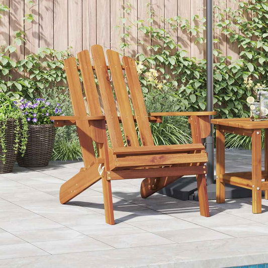 Garden Adirondack Chair Solid Acacia Wood