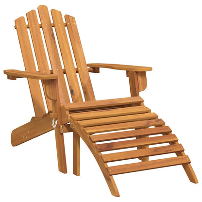 Garden Chair | Natural wood | Solid Acacia wood | Standard | Foldable