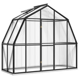 Greenhouse with Base Frame Anthracite 3.3 m² Aluminium