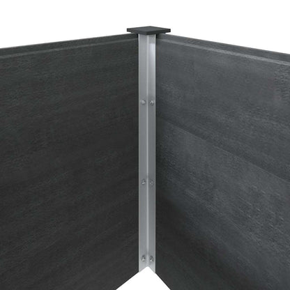 Garden Raised Bed 200x50x54 cm WPC Grey