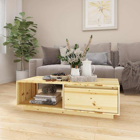 Coffee Table | Wood | Solid Firwood | Medium | Coffee Table | Rectangular