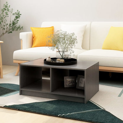 vidaXL Coffee Table Grey Solid Pinewood Medium Coffee Table