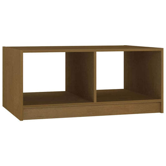 Coffee Table | Honey Brown | Solid Pine Wood | Medium | Coffee Table