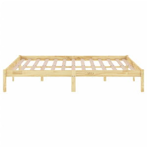 Bed Frame Solid Wood Pine 120x200 cm